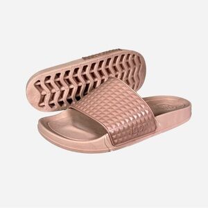 Igor Rosa Dusty Pink Beach Cloud Women’s Platform Jelly Slides sz 7.5